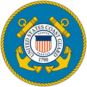 U.S. Coast Guard seal. U.S. Coast Guard seal.